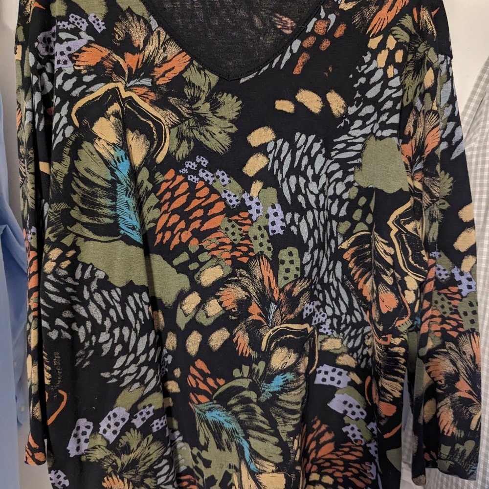 Jess & Jane River Cotton Tee Shirt Top